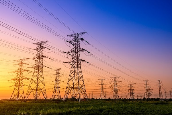 Rede convencional de distribuição de energia